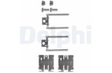 Sada prislusenstvi, oblozeni kotoucove brzdy DELPHI LX0011