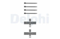 Sada prislusenstvi, oblozeni kotoucove brzdy DELPHI LX0067