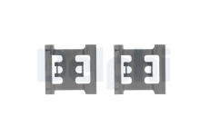 Sada prislusenstvi, oblozeni kotoucove brzdy DELPHI LX0092