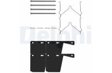 Sada prislusenstvi, oblozeni kotoucove brzdy DELPHI LX0111