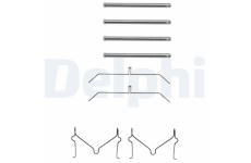 Sada příslušenství, obložení kotoučové brzdy DELPHI LX0145
