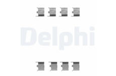 Sada prislusenstvi, oblozeni kotoucove brzdy DELPHI LX0147