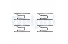 Sada prislusenstvi, oblozeni kotoucove brzdy DELPHI LX0156