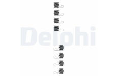 Sada prislusenstvi, oblozeni kotoucove brzdy DELPHI LX0161