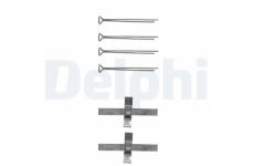 Sada prislusenstvi, oblozeni kotoucove brzdy DELPHI LX0181