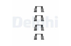 Sada prislusenstvi, oblozeni kotoucove brzdy DELPHI LX0189