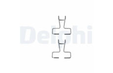 Sada prislusenstvi, oblozeni kotoucove brzdy DELPHI LX0204