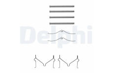 Sada príslużenstva oblożenia kotúčovej brzdy DELPHI LX0211