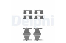 Sada prislusenstvi, oblozeni kotoucove brzdy DELPHI LX0302