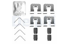 Sada prislusenstvi, oblozeni kotoucove brzdy DELPHI LX0816