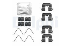 Sada prislusenstvi, oblozeni kotoucove brzdy DELPHI LX0819