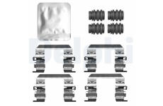 Sada prislusenstvi, oblozeni kotoucove brzdy DELPHI LX0823