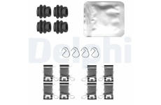 Sada prislusenstvi, oblozeni kotoucove brzdy DELPHI LX0836