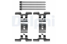 Sada prislusenstvi, oblozeni kotoucove brzdy DELPHI LX0844