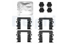 Sada příslušenství, obložení kotoučové brzdy DELPHI LX0846