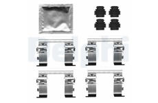 Sada prislusenstvi, oblozeni kotoucove brzdy DELPHI LX0847