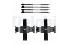 Sada příslušenství, obložení kotoučové brzdy DELPHI LX0851
