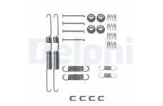 Sada příslušenství, brzdové čelisti DELPHI LY1213