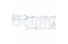 Výstražný kontakt, opotřebení obložení DELPHI LZ0104