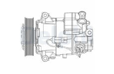 Kompresor, klimatizace DELPHI TSP0155947