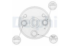 Susarna, klimatizace DELPHI TSP0175131
