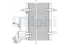 Kondenzátor, klimatizace DELPHI TSP0225011