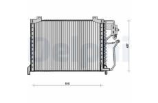 Kondenzátor, klimatizace DELPHI TSP0225064