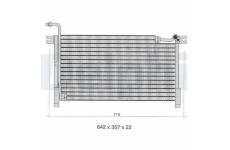 Kondenzátor, klimatizace DELPHI TSP0225347