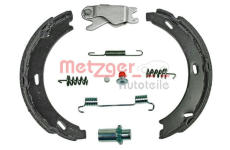 Sada brzdových čelistí, parkovací brzda METZGER AUTOTEILE 0152010