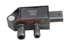 Senzor, tlak výfukového plynu METZGER AUTOTEILE 0906424