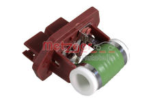 Předřazený odpor, elektromotor (ventilátor chladiče) METZGER AUTOTEILE 0917752