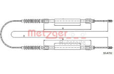 Tažné lanko, parkovací brzda METZGER 10.4732