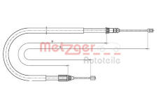 Tazne lanko, parkovaci brzda METZGER 10.6699