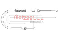 Tazne lanko, parkovaci brzda METZGER 10.6895