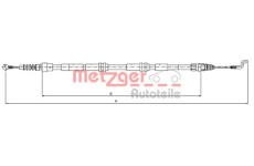 Tazne lanko, parkovaci brzda METZGER 10.7394