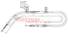 Tazne lanko, parkovaci brzda METZGER 10.7482