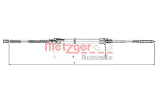 Tazne lanko, parkovaci brzda METZGER 10.7493