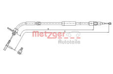 Tažné lanko, parkovací brzda METZGER 10.9334