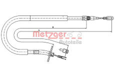 Tazne lanko, parkovaci brzda METZGER 10.9875