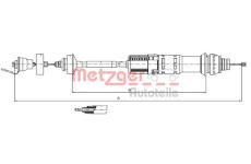 Tažné lanko, ovládání spojky METZGER 11.2198