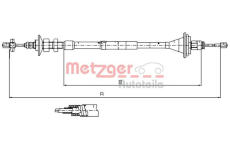 Tazne lanko, ovladani spojky METZGER 11.2911