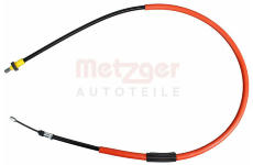 Tažné lanko, parkovací brzda METZGER AUTOTEILE 11.6667