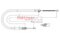 Tažné lanko, parkovací brzda METZGER 11.6676