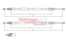 Tazne lanko, parkovaci brzda METZGER 11.6771