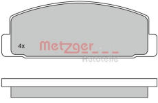 Sada brzdových destiček, kotoučová brzda METZGER 1170088