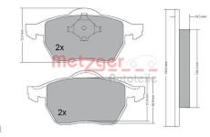 Sada brzdových destiček, kotoučová brzda METZGER 1170114