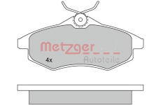 Sada brzdových destiček, kotoučová brzda METZGER AUTOTEILE 1170163