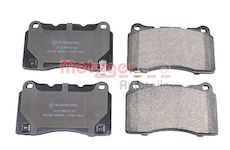 Sada brzdových destiček, kotoučová brzda METZGER AUTOTEILE 1170965