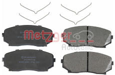 Sada brzdových destiček, kotoučová brzda METZGER 1170966