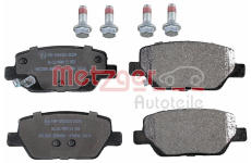 Sada brzdových destiček, kotoučová brzda METZGER AUTOTEILE 1170996